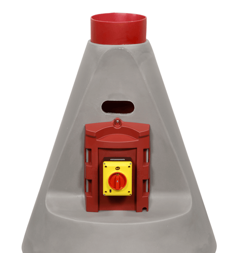 Image of Jet 20 Inline Polypropylene Blower, chemical, corrosion, and explosion resistant for industrial fume extraction