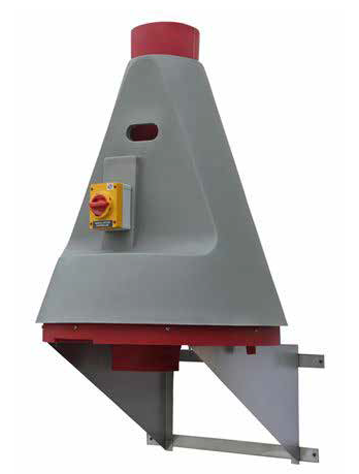 Wall bracket assembly for JET Series corrosion resistant fans