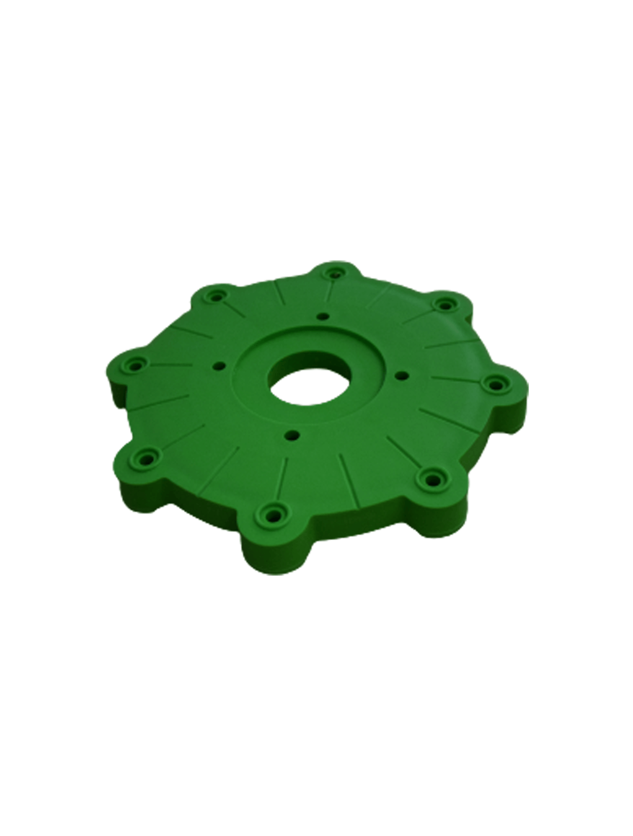 Motor Plates in green