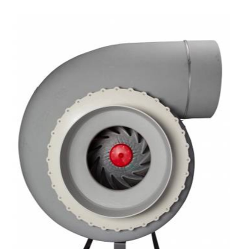 Plastec 50 Direct Drive Forward Curve Polypropylene Blower